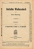 DEUTSCHES WOCHENSCHACH / 1906 vol 22, no 47